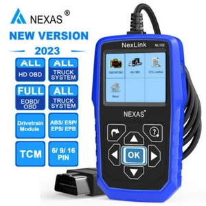 NEXAS NL102 Pro Heavy Duty Truck Scanner Diesel Diagnostic Scan Tool for Cummins - Picture 1 of 17