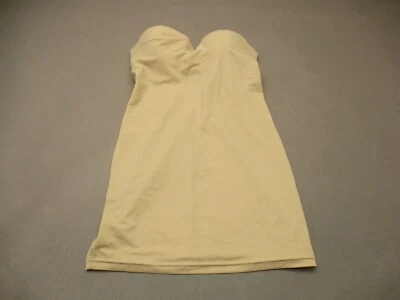 Top modelador 34C MAIDENFORM para mujer beige forrado con aros cierre trasero sin tirantes 5J Foto 1 de 4