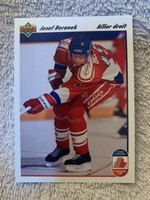 1991-92 Upper Deck Hockey NHL (French) #17 Josef Beranek