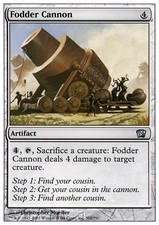 1x Fodder Cannon NM, English MTG 8th Edition