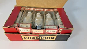 CHAMPION SPARK PLUGS UJ-10Y IN THE ORIGINAL BOX. - Picture 1 of 4