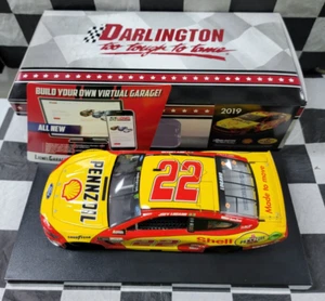 Joey Logano #22 SHELL-PENNZOIL Darlington Thowback 2019 Mustang C221923SDJL - Picture 1 of 6