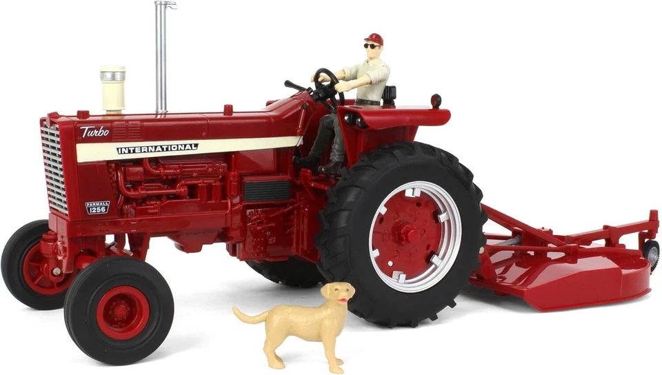 1/16 ERTL Big Farm Farmall 1256 Tractor with Mower & Figures 44380 - Image 1 of 1