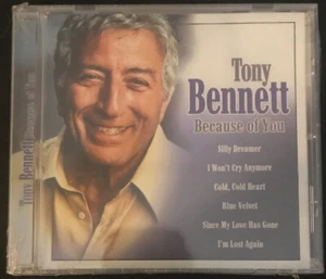 TONY BENNETT - Because Of You - CD - **BRAND NEW/STILL SEALED** - RARE - Picture 1 of 2