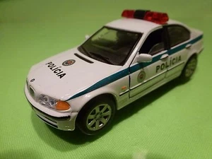 HONGWELL BMW 3 SERIES 328i - E46 - POLICIA POLICE - WHITE 1:43 - GOOD CON. - 249 - Picture 1 of 6