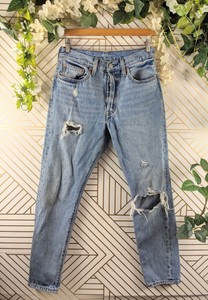 Womens Levis 501 Button Fly Jeans for 