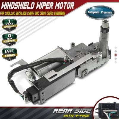 Rear Wiper Motor w/ Pulse Board for GMC Tahoe Yukon C1500 C2500 Suburban 40-1042 - Image 1 of 4