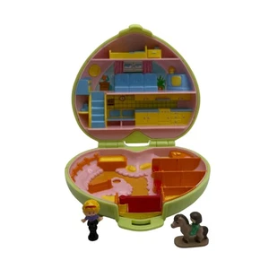 Figura completa de jinete de caballo Polly Pocket Pony Club Compact Bluebird 1989 de colección - Imagen 1 de 14