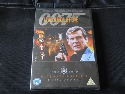 Live And Let Die (NEW SEALED JAMES BOND ULTIMATE EDITION 2 DISC DVD SET 2006) - Image 1 of 4