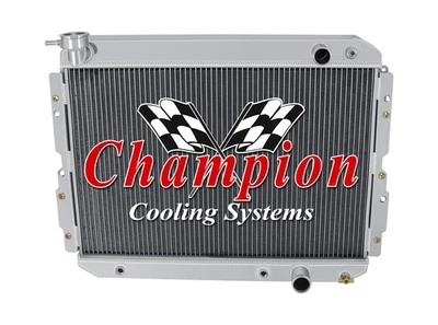 Radiador de 3 filas RR Champion para Toyota Land Cruiser LS 1981-1990 intercambiable Foto 1 de 4