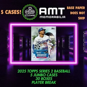 Billy Cook Pittsburgh Pirates 2025 Topps Series 2 Jumbo 5X Case 30X Box Break #1 - Bild 1 von 2