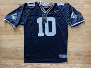 VINTAGE Nike Team Purdue Boilermakers Football Jersey Mens L Black NCAA Adult - Picture 1 of 15