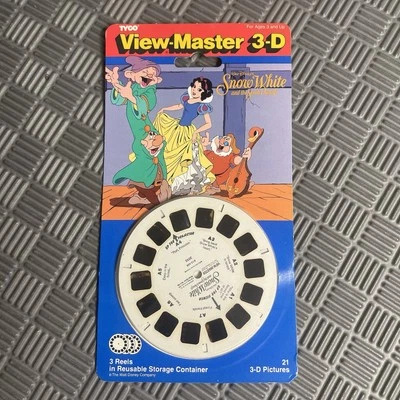 Disney Snow White and the Seven Dwarfs Tyco View-Master 3D 3 Reels #3092 - Image 1 of 3