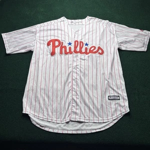 Maglia Philadelphia Phillies Harper #3 Majestic Cool Base MLB da uomo taglia XXL - Foto 1 di 10
