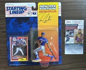SIGNIERT 1994 JOE CARTER Startaufstellung Blue Jays Figur AUTOGRAMM AUTO JSA Zertifikat - Bild 1 von 2