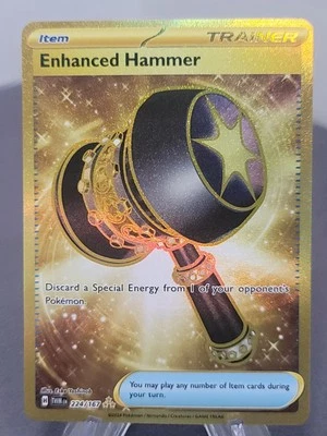 Pokemon TCG Enhanced Hammer 224/167 Twilight Masquerade Holo Hyper Rare LP - Image 1 of 4