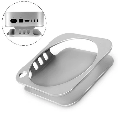 Space Efficient Aluminum Stand for Mac Mini Pro with Convenient Access - Image 1 of 4