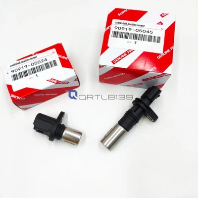 2Pcs For Toyota Prius C Yaris Scion xA xB Camshaft & Crankshaft Position Sensor Foto 1 de 4
