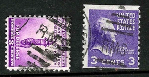 Cancels Collection RAILROAD-RMS RPO 3 Cent Early US  Classics 18F36 - Picture 1 of 3