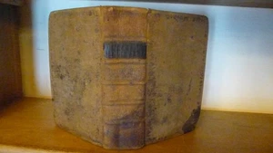 DR JOHNSON DICTIONARY OF THE ENGLISH LANGUAGE 1778 6th EDITION ORIGINAL LEATHER - Picture 1 of 12