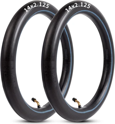 Heavy-Duty 14 X 2.125 Inner Tube 14 Inch Electric Bike Tubes - Image 1 of 4
