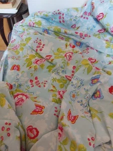 Duvet Cover Set Floral Double Reversable - Picture 1 of 2
