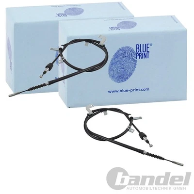 2x BLUE PRINT Cable de Freno de Mano Apto para Hyundai Santa Izquierda + Derecho - Imagen 1 de 4