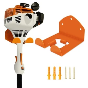 Garage Organizer Wall Hanger - Garden Tool Rack for Grass Trimmer, Hedge Trim... - Picture 1 of 7
