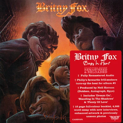 Britny Fox ~ Boys In Heat (1989) CD 2021 Rock Candy Records UK •• NEW •• Foto 1 de 4