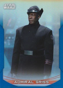Star Wars Chrome Perspectives Blue Refractor Admiral Griss 40-F/150 2020 - Imagen 1 de 1