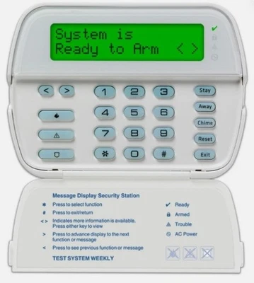 DSC PowerSeries 64-Zone LCD Full Keypad PK5500 - Image 1 of 4