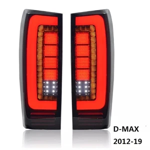 Para D-max Dmax 2012-2019 [HUMO NEGRO] Barra de luz OLED Lámpara de freno trasero de respaldo LED - Imagen 1 de 11
