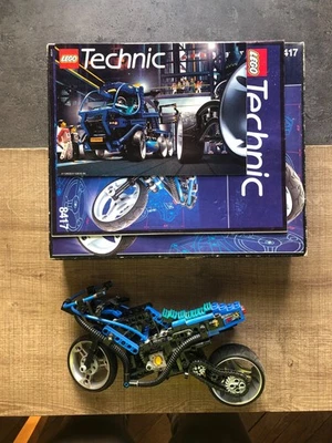 LEGO TECHNIC réf 8417 Moto avec notice + boîte construction jeu jouet L: 25 cm - Photo 1/4