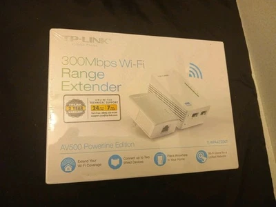 TP-LINK AV500 WI-FI RANGE EXTENDER POWERLINE EDITION TL-WPA4220KIT NUOVO - Immagine 1 di 3