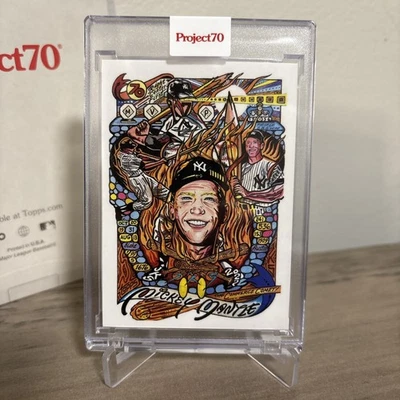 Topps Project 70 #885 2002 Mickey Mantle de JK5 con caja PR/1.187 Foto 1 de 3