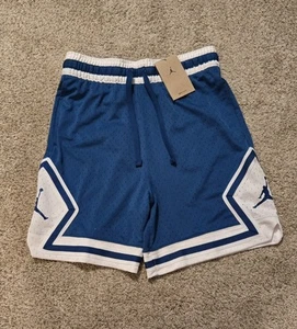 Jordan Nike Diamond Men’s Dri-FIT Basketball Shorts DX1487-457 Blue Size S - Picture 1 of 5