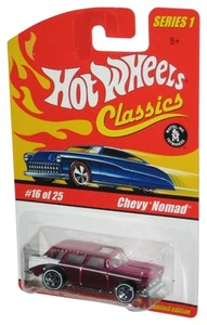 Hot Wheels Classics Series 1 (2004) Pink Chevy Nomad Toy Car #16/25 - Picture 1 of 1
