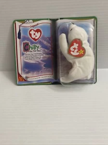 Chilly The Polar Bear vintage 1994 New Mcdonalds Beanie Baby Ty - Picture 1 of 4