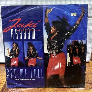 jaki graham set me free 12” extended mix vinyl LP record 1986 (R5.6) - Picture 1 of 2