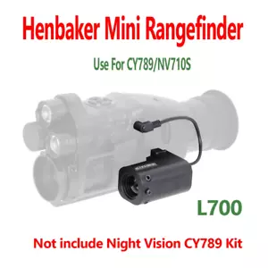Henbaker Mini Rangefinder 3m-700m For CY789 CY810 NV710 Night Vision Scope 940nm - Picture 1 of 7
