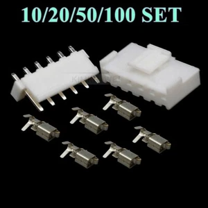 Kits de conector de engarce de 6 pines/vías JST VH 3,96 mm (enchufe + enchufe + terminales) VH3.96 nuevos - Imagen 1 de 4