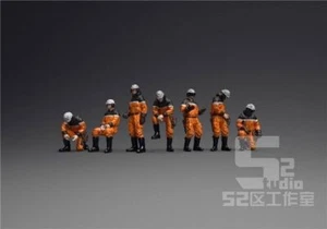 1/144 1/100 1/60 Scale Maintenance Ground Crew Scene Figures Miniature Model - Picture 1 of 11