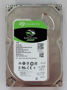ST1000DM010, SN:W9A,WU,PN: 2EP102-300,FW:CC43, 03 JUN 2020, Seagate 1Tb 3.5" HDD - Picture 1 of 2