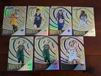 2022 Panini Revolution WNBA Vortex Lot 7 cards - Image 1 of 2