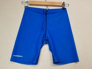Original Watermen Youth Swim Trunks Shorts Compression Blue Size Medium - Picture 1 of 8