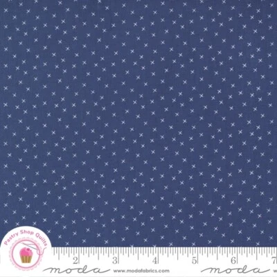 Moda SUNWASHED 29167 41 BLUE Navy Midnight  Tonal COREY YODER Quilt Fabric - Image 1 of 4