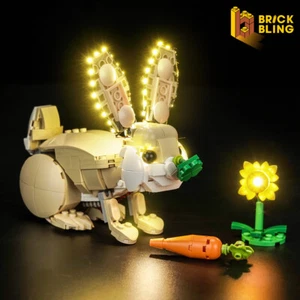 Luz LED BrickBling para LEGO Creator 3 en 1 Cute Bunny 31162 (Estándar) - Imagen 1 de 9