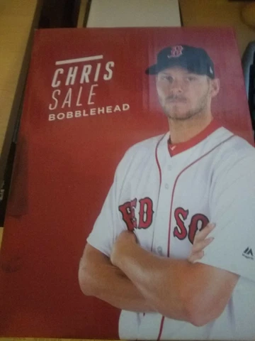 Chris Sale 2017 Boston Red Sox bobblehead bobble head Fenway Park SGA UNOPENED Cover