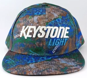 KEYSTONE LIGHT Hat New Unworn Realtree Camouflage Embroidered Snapback Promo - Picture 1 of 5