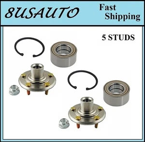 Front Wheel Hub & Bearing Fit 1999-2004 HONDA ODYSSEY (PAIR) - Foto 1 di 3